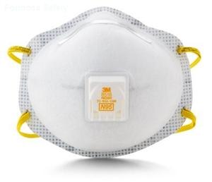 3M™ Particulate Respirator 8516, N95, with Nuisance Level Acid Gas Relief