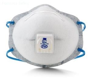 3M™ Particulate Respirator 8577, P95, with Nuisance Level Organic Vapor Relief