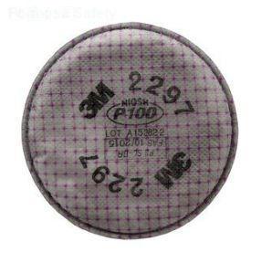 3M™ Advanced Particulate Filter 2297, P100, with Nuisance Level Organic Vapor Relief