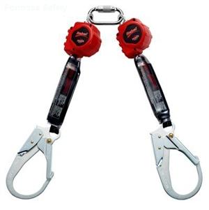 3M™ PROTECTA® Twin-Leg Self Retracting Lifeline - Web 3100414, Red的詳細資料