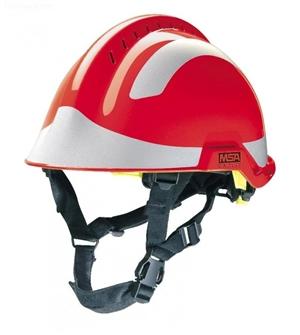 details of MSA F2 X-TREM helmet,RED